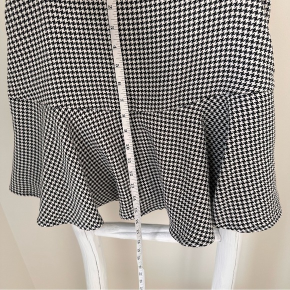 Fab’rik Women’s Houndstooth Skirt w Built in Shorts SZ Large - Picture 11 of 12